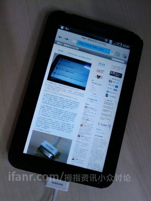 Το Samsung Galaxy Tab με Android σε δοκιμές (φωτό και video)