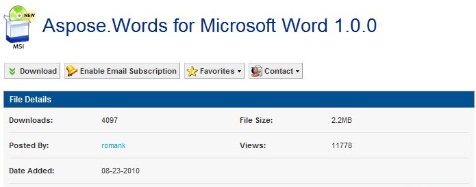 Δημιουργήστε το δικό σας e-book κατευθείαν από το Microsoft Word εύκολα και γρήγορα με το Aspose.Words
