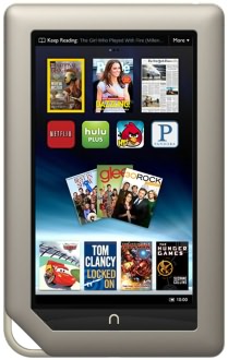 Nook Tablet με 8GB εσωτερική μνήμη στα $199 από το Barnes & Noble