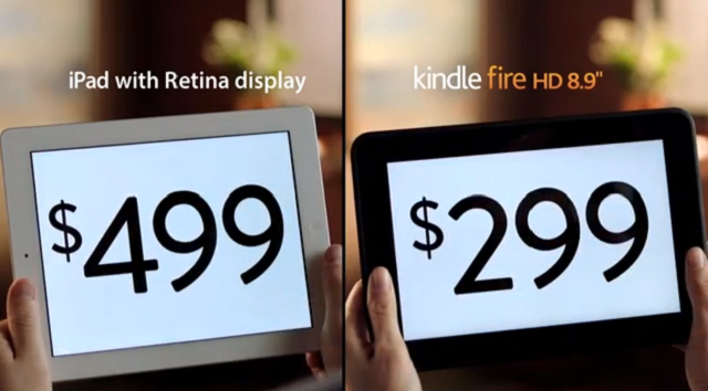 Amazon: το Kindle Fire HD έχει εξίσου καλή οθόνη με το iPad με Retina (video)