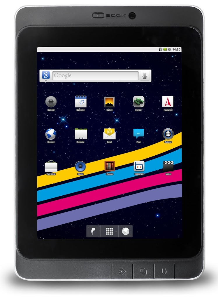 Επίσημα το BeBook Live Tablet με Android και €279