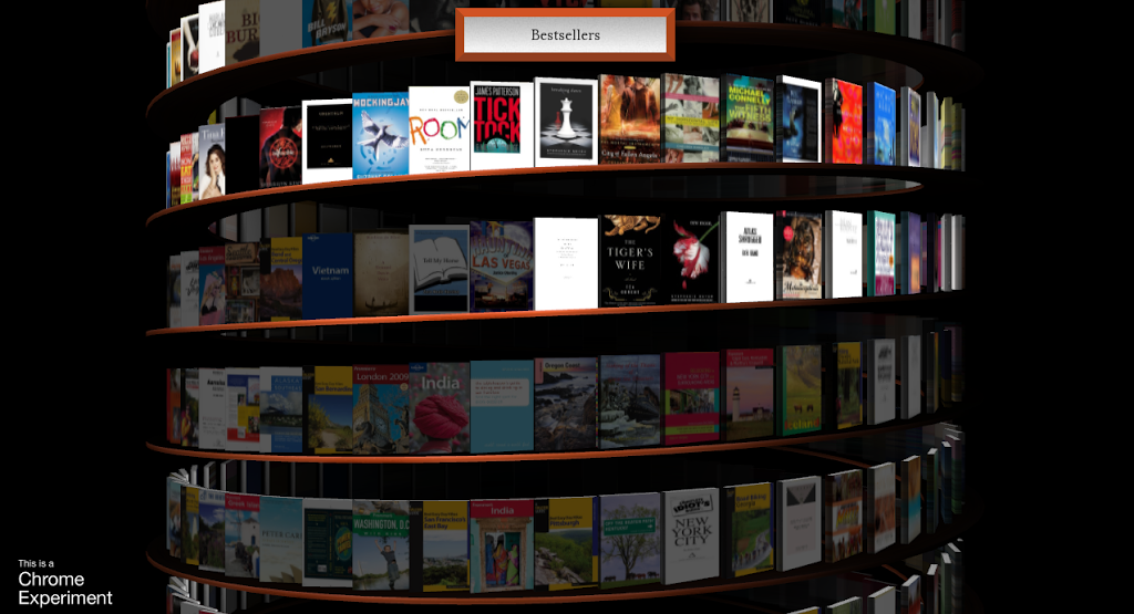 “Ατέλειωτη Ψηφιακή Βιβλιοθήκη” σε 3D μέσα από τον browser από τη Google