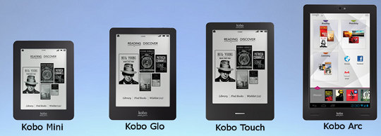 Δύο ηλεκτρονικούς αναγνώστες και ένα tablet PC παρουσίασε σήμερα το Kobo