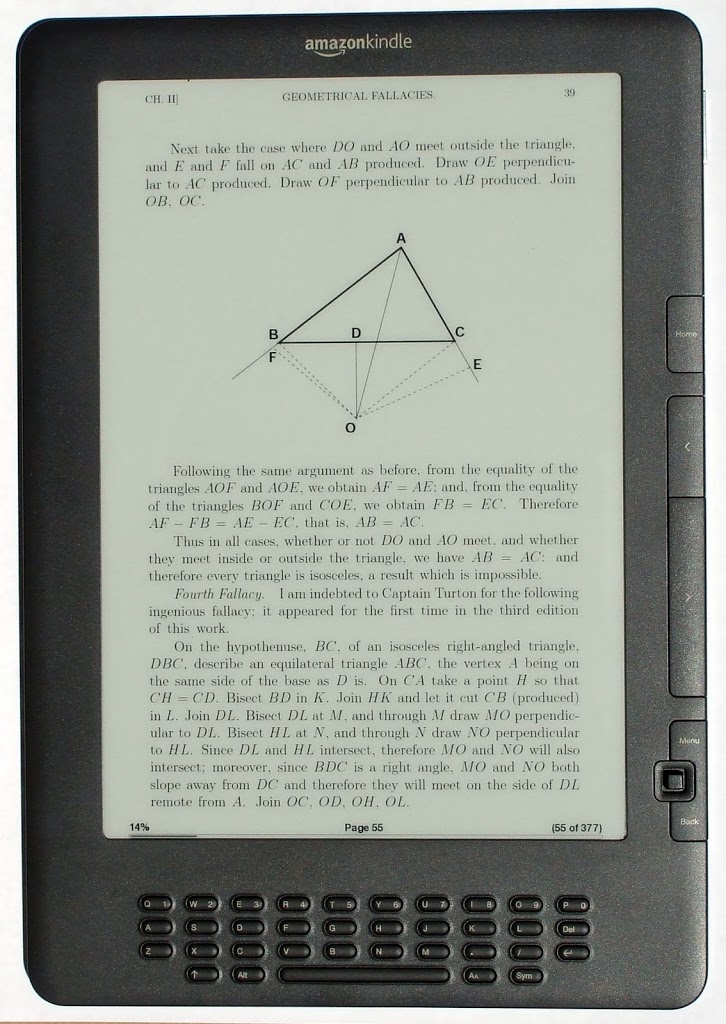 Πωλείται ελαφρά μεταχειρισμένο Kindle DX