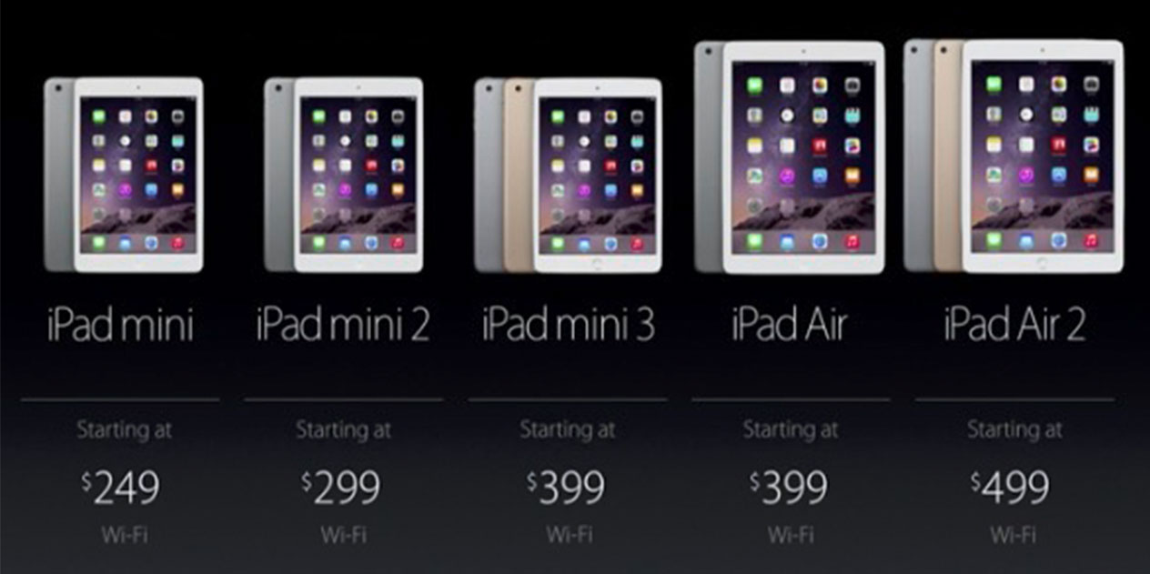 Νέα iPad Air και iPad mini παρουσίασε η Apple